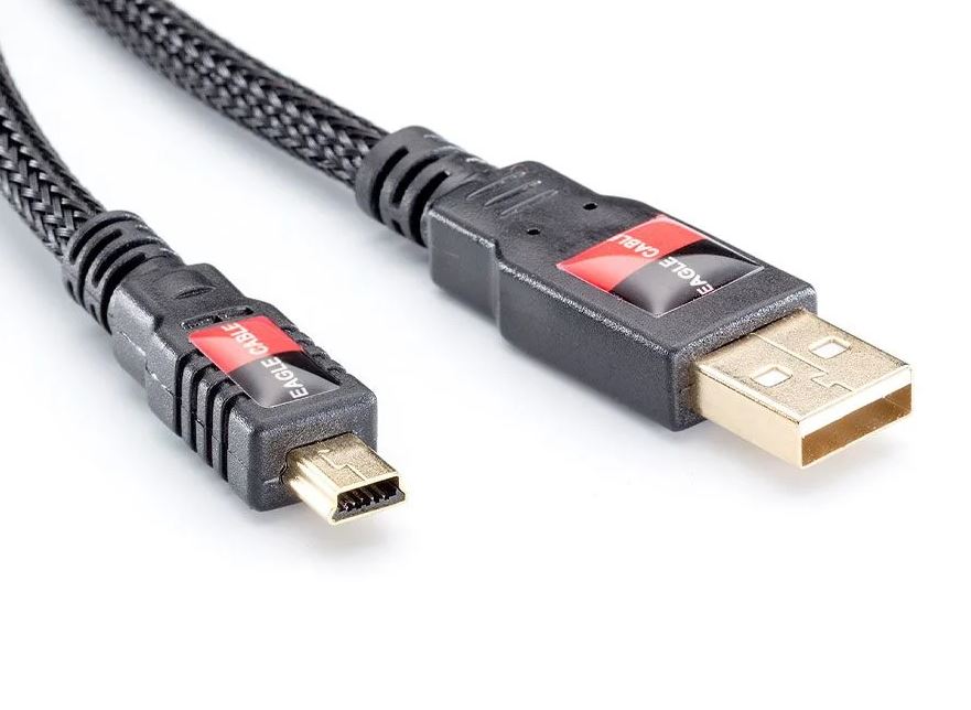 EagleCable • DELUXE High speed USB 2.0A-Mini B  1,6m