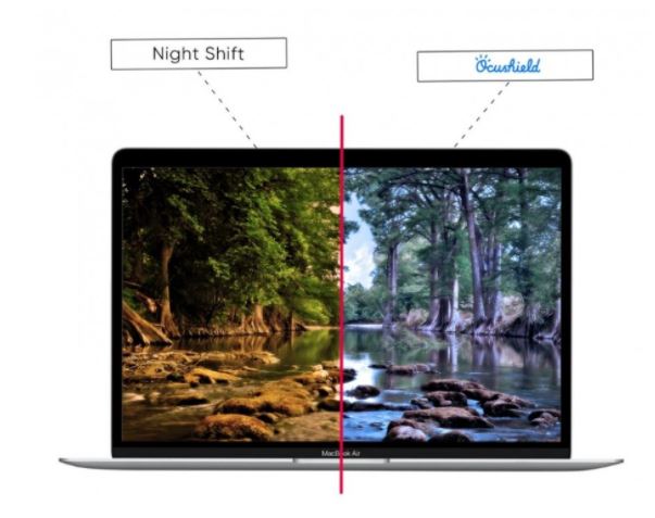 Ocushield • Fólie pro monitory s filtrem proti modrému světlu _ 27