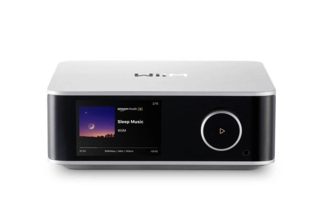 WiiM • Vibelink Amp  - integrovaný stereo zesilovač třídy D-Grey