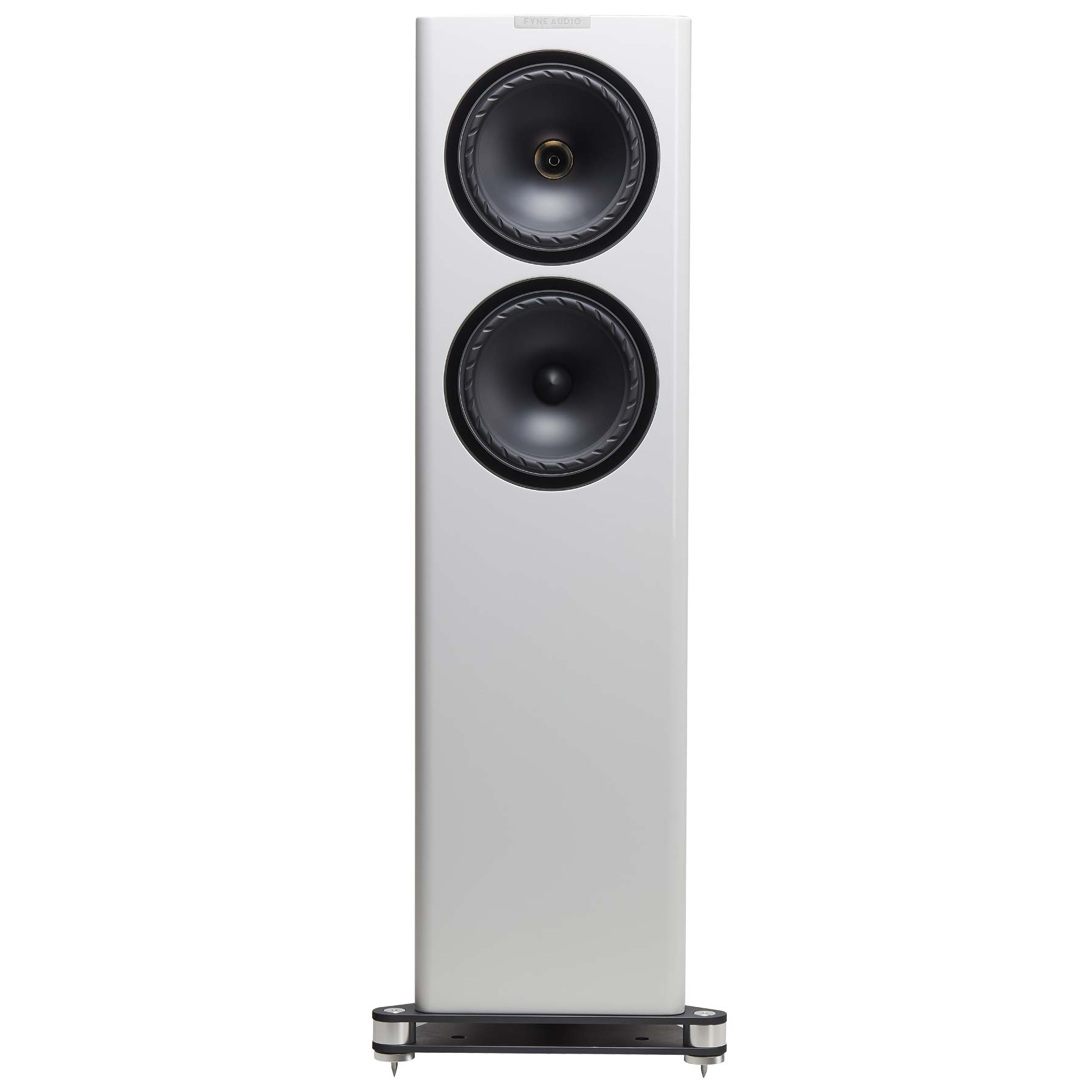 FYNE Audio• F704SP • Piano Gloss White • podlahová reprosoustava