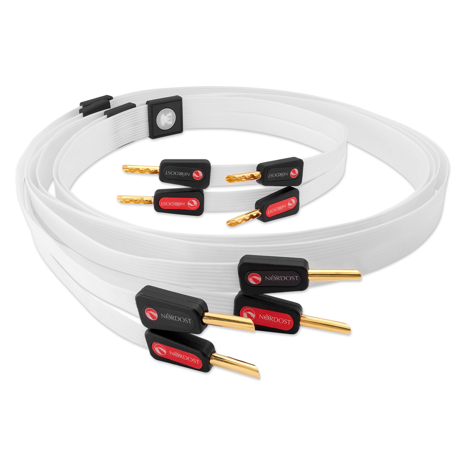 NORDOST  • White Lightning 3 •  plochý rep.set - w/Bananas 2x2m 