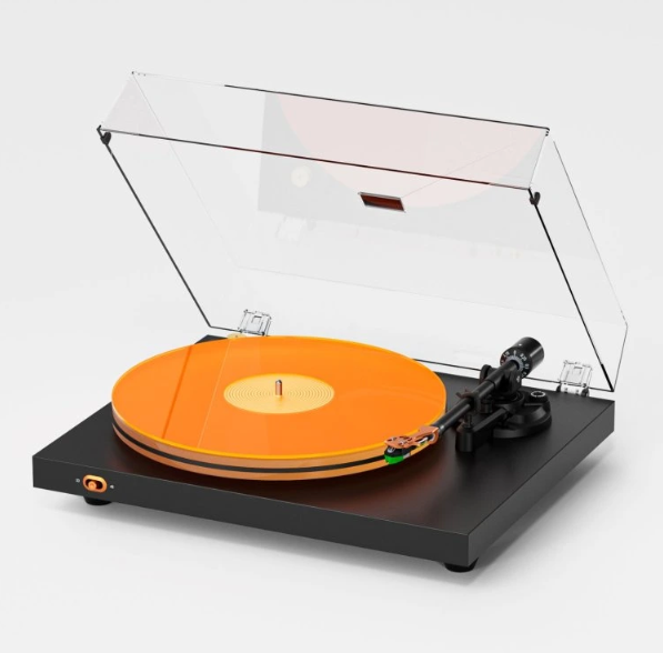 Fosi Audio • LUNA3 -Gramofon - černo-oranžový