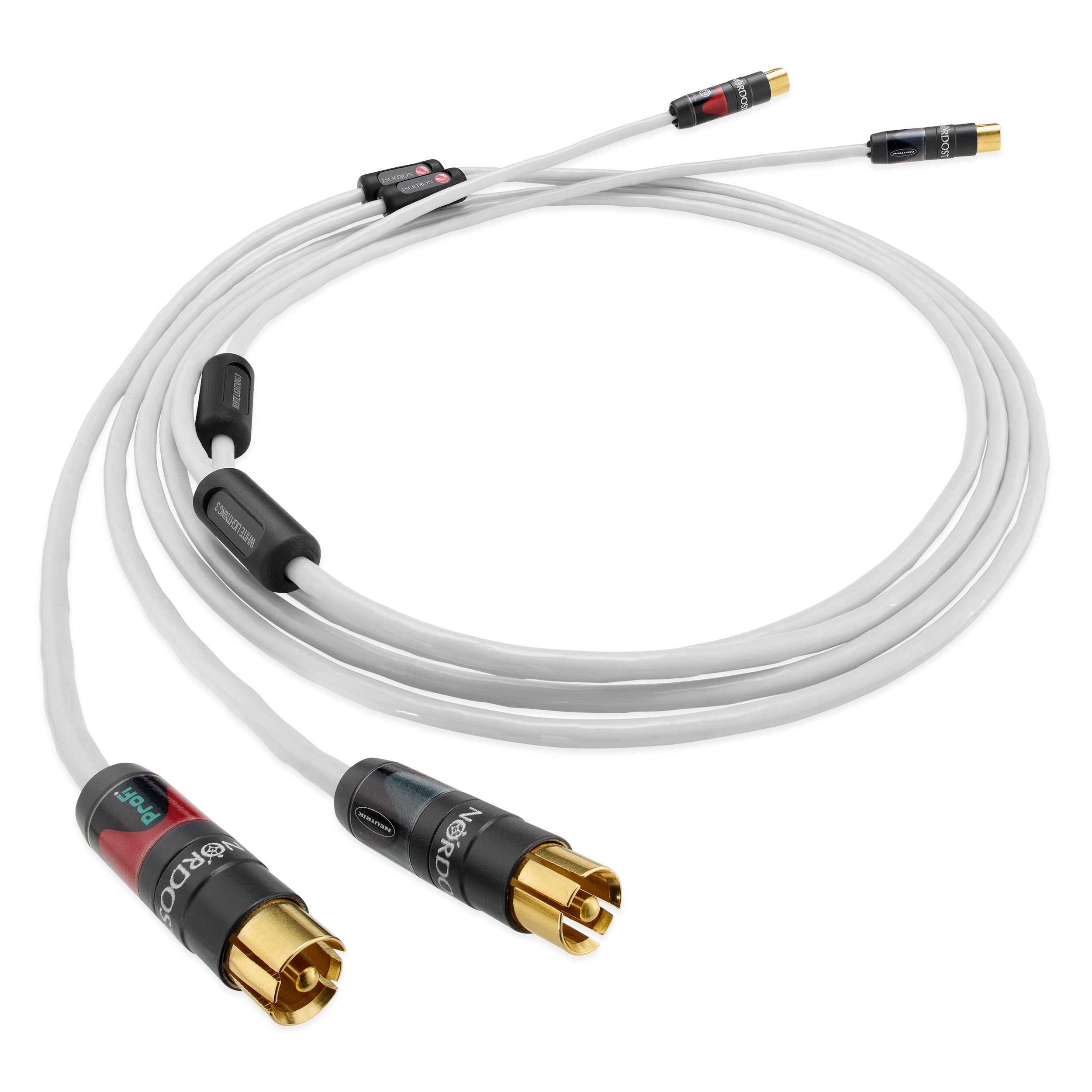 NORDOST • White Lightning 3 • signálový kabel  - 2x0,6m 