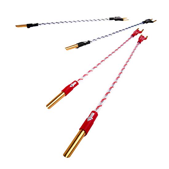 NORDOST  Bi-wire propojka/můstek  (4x18cm) Norse 2,  BAN/SPADE