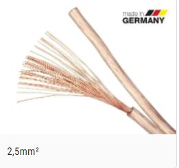 Eagle Cable • HIGH STANDART  LS  transparent  2x2,5mm²