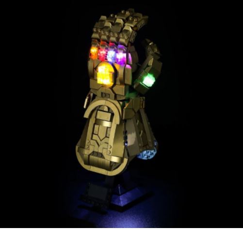 LIGHTAILING • Osvětlení Pro LEGO®- Rukavici nekonečna 76191 