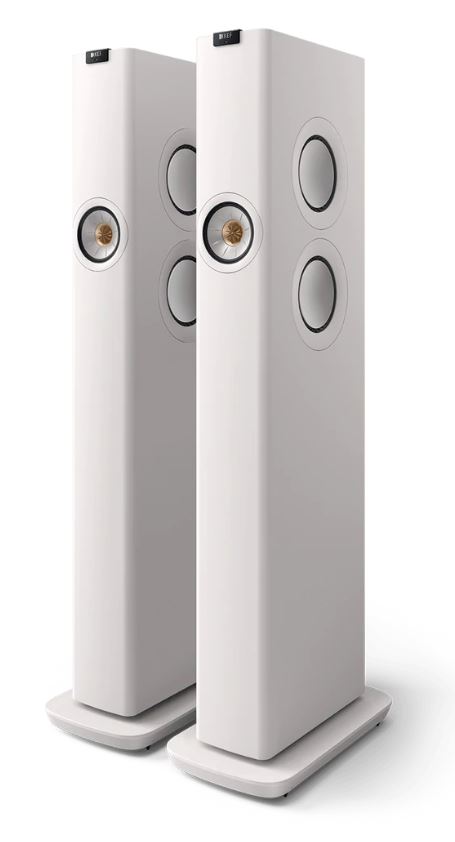 KEF LS60  Wireless • aktivní podlahový Hi-Fi systém  • Minarel White