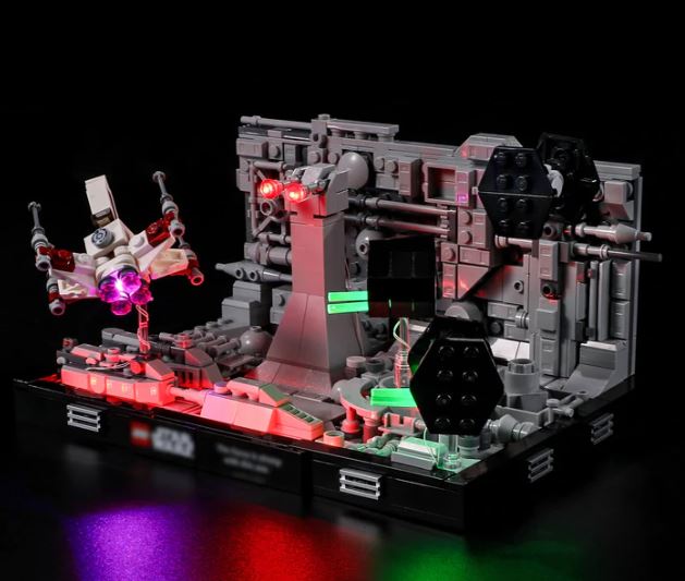 LIGHTAILING • Osvětlení Pro LEGO®- Útok na Hvězdu smrti – diorama  75329 