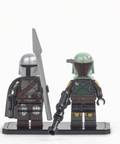 IDISPLAYIT • stojan na LEGO®- pro Figur  5x destička na 2ks minifigurk