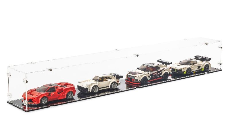 IDISPLAYIT • Vitrína na LEGO®- 4x Speed Champions