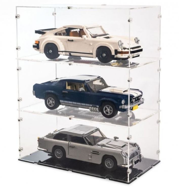 IDISPLAYIT • Transparetní displ box pro LEGO®- Chevrolet, Mustang a další    103