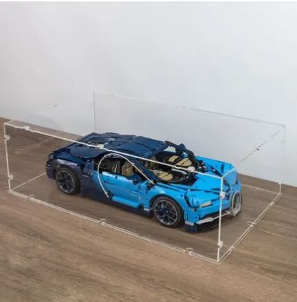 IDISPLAYIT • Transparetní displej box pro LEGO®- Bugatti,Frerrari    42083 , 421