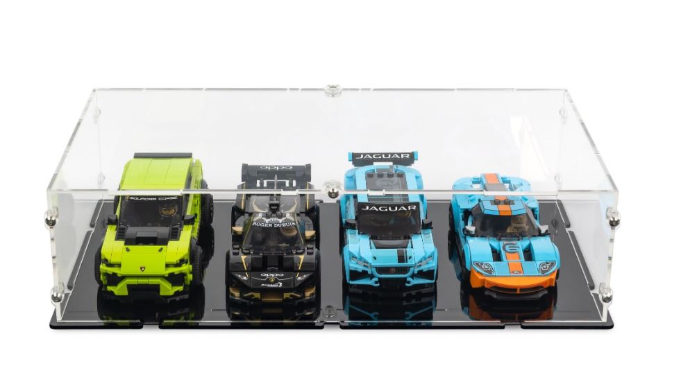 IDISPLAYIT • box na LEGO®- 4x Speed Champion.