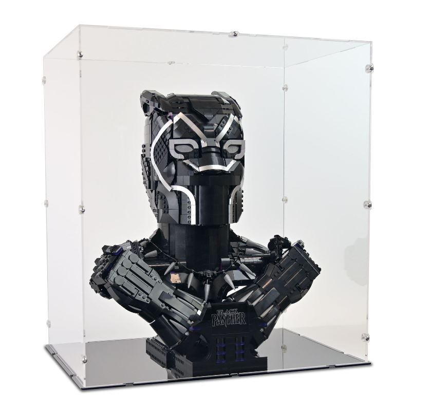 IDISPLAYIT • box na LEGO®- Černý panter vitrína pro LEGO 76215