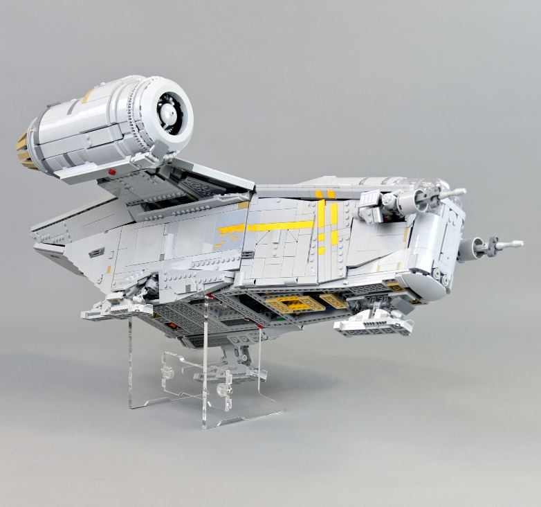 IDISPLAYIT • stojan na LEGO®- Šikmý stojánek pro LEGO 75331 Hřeben žiletky UCS