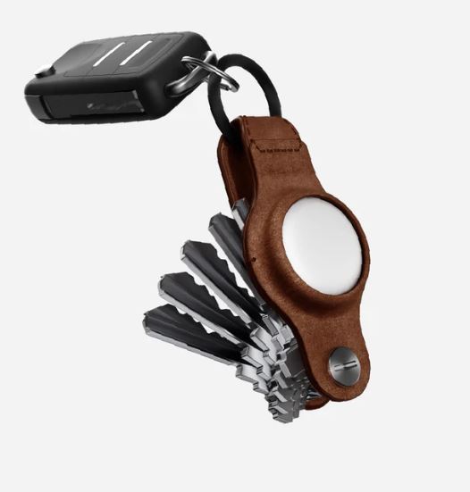 KeySmart • KeySmart Air - Leather Brown_kůže