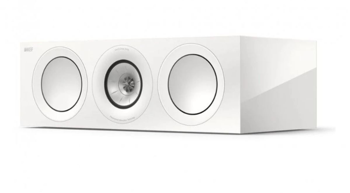 KEF • R6 META  • White Gloss - centrální  reprosoustava 