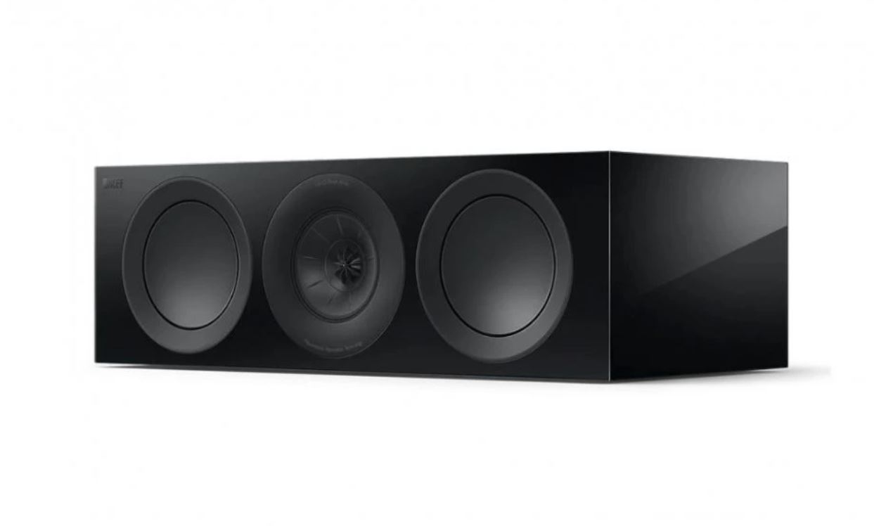 KEF • R6 META  • Black Gloss - centrální  reprosoustava 