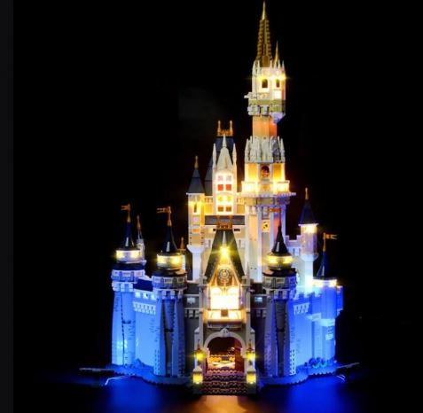 LIGHTAILING • Osvětlení Pro LEGO®-Zámek Disney (71040) 