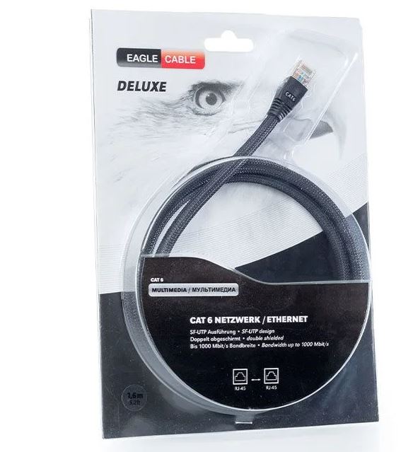 EagleCable • DELUXE CAT 6 síťový kabel 8m