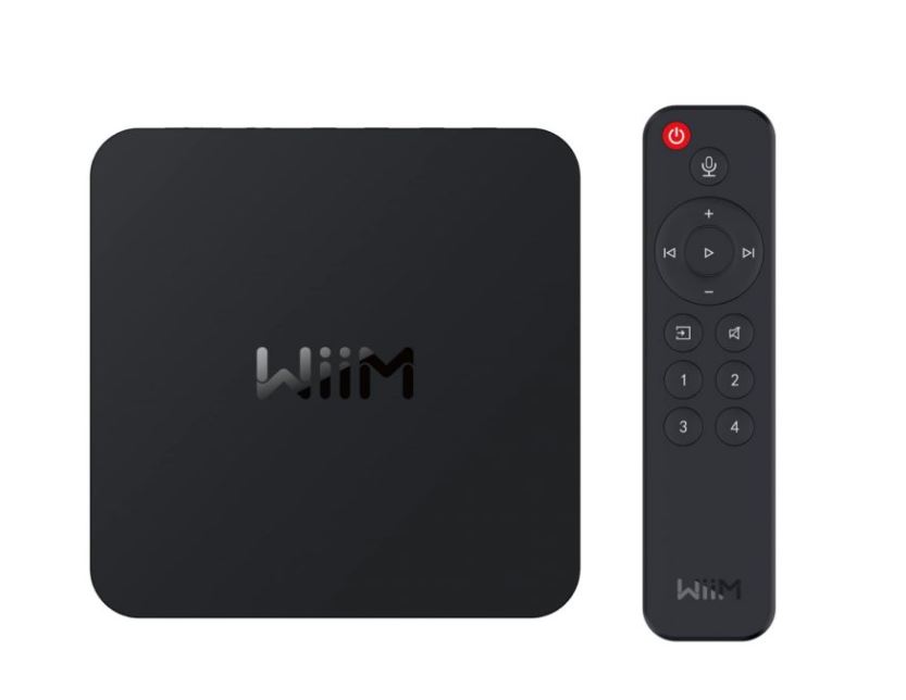 WiiM Pro PLUS ,hudební streamer + dál.ovládač