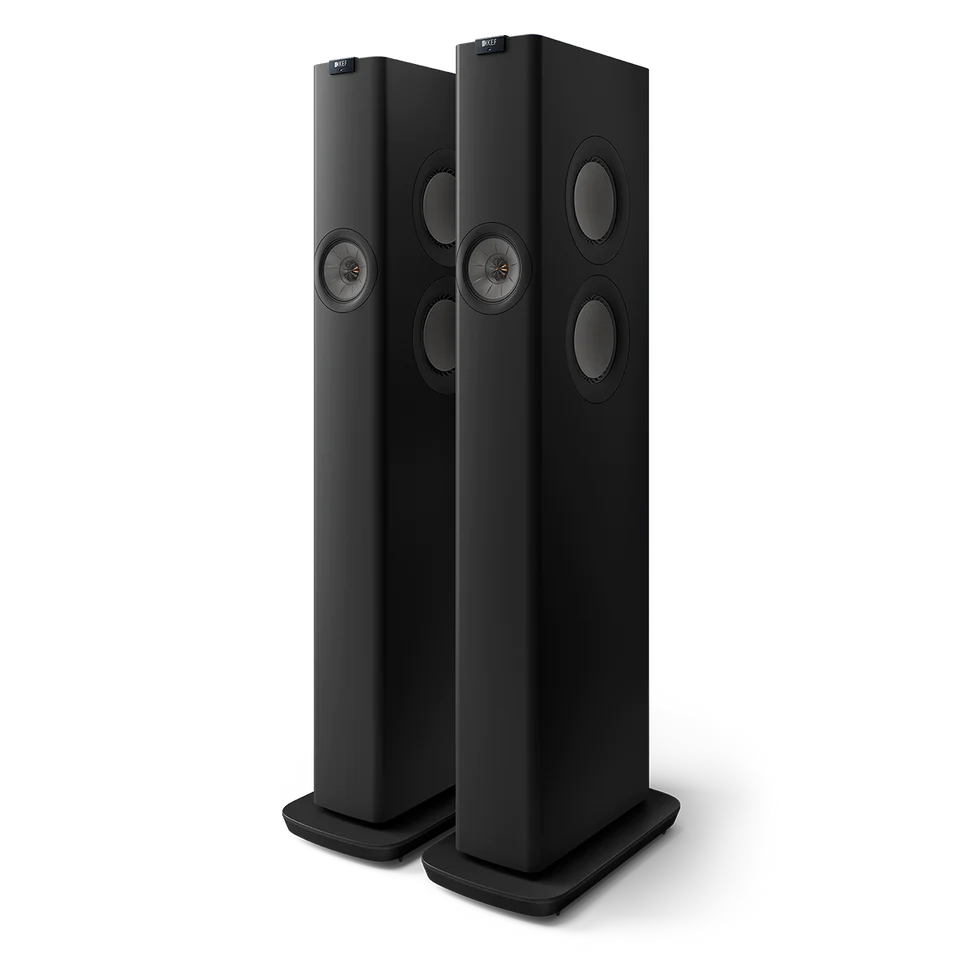 KEF LS60 Wireless • aktivní podlahový Hi-Fi systém • Carbon BLACK