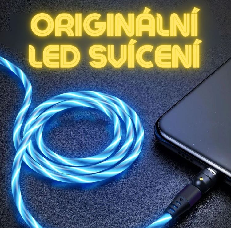 STATIK • Statik GloBright svítící USB kabel (0,9m)