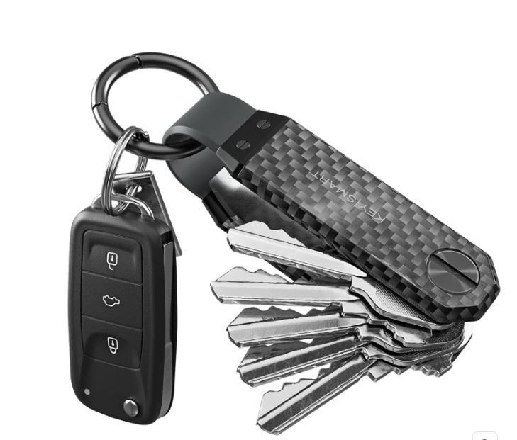 KeySmart •  X výroční organizér klíčů - karbon