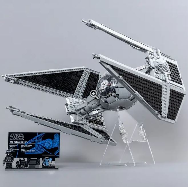 IDISPLAYIT • stojan na LEGO®- pro 75382 UCS TIE Interceptor