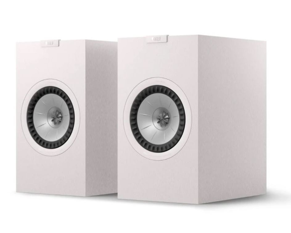 KEF • Q3 Meta • Satin White -2-pásmové regálové reproduktory 