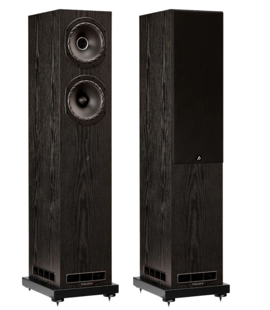FYNE Audio• F501E   - podlahová reprosoustava  - Black ash