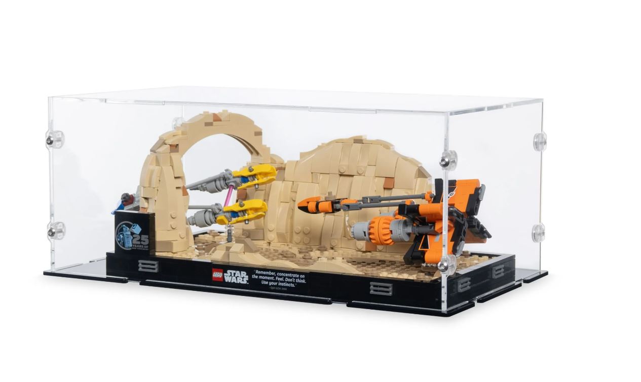 IDISPLAYIT • box na LEGO®- Mos Espa Podrace Diorama     75380