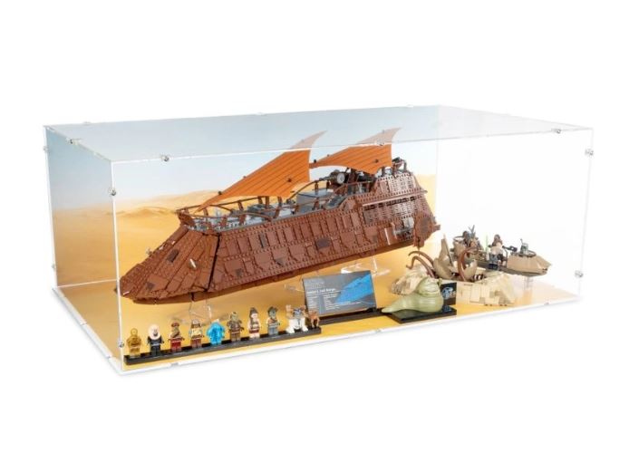 IDISPLAYIT • box na LEGO®- XL box pro Jabbův nákladní člun a Pouštní skif