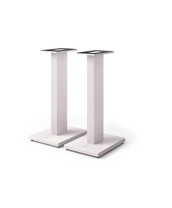 KEF  • SQ1 • MINERAL WHITE - stojan pro policovou reprosoustavu KEF 