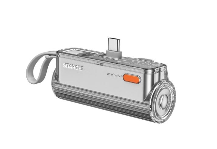 SHARGE • Flow Mini Powerbanka_šedá, USB-C