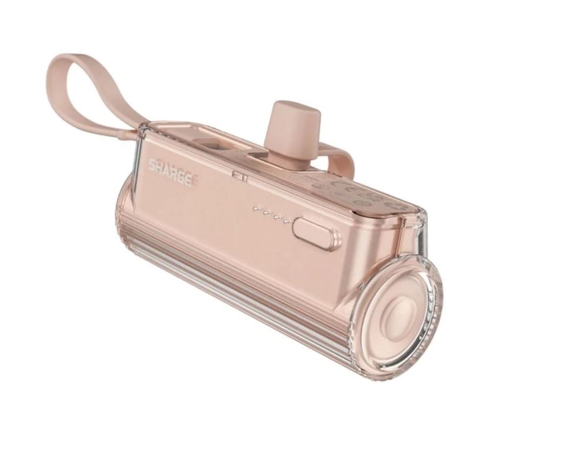 SHARGE • Flow Mini Powerbanka_Pink  , USB-C