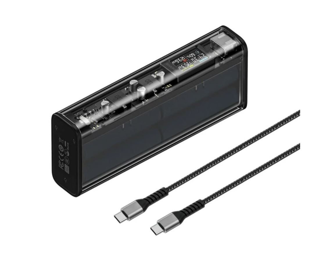 SHARGE •Shargeek 140 Powerbanka_Černá