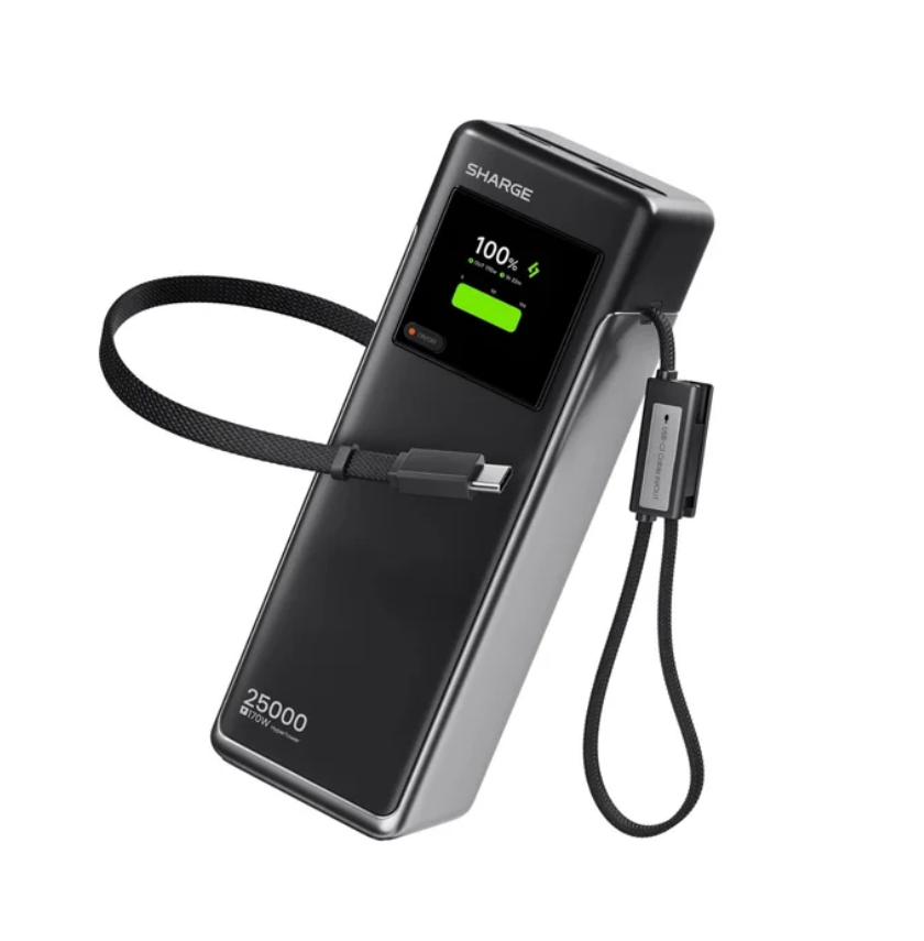 SHARGE • HyperTower 170_ BLACK_Powerbanka