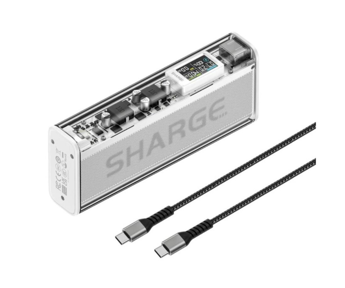 SHARGE •Shargeek 140 Powerbanka_Stříbrná