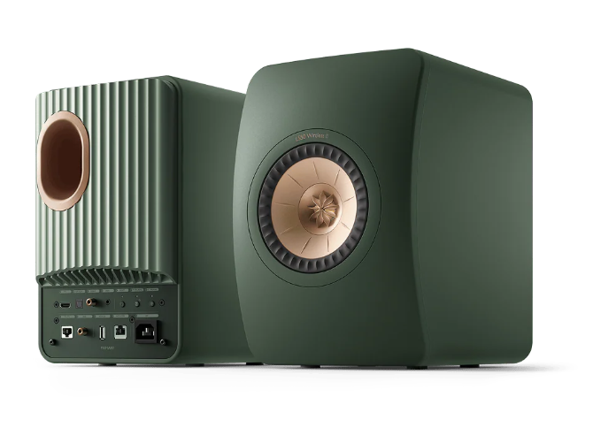 KEF LS50 II.  Wireless • MOSS GREEN • aktivní Hi-Fi systém 