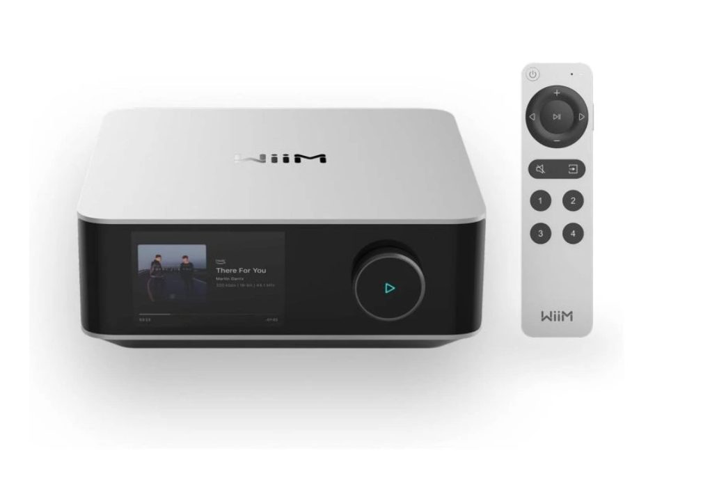 WiiM • AMP Ultra - výkoný streamovací zesilovač - Silver