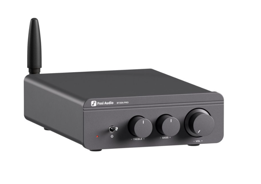 Fosi Audio • BT20A-PRO integrovaný zesilovač - 48V , Dark Grey