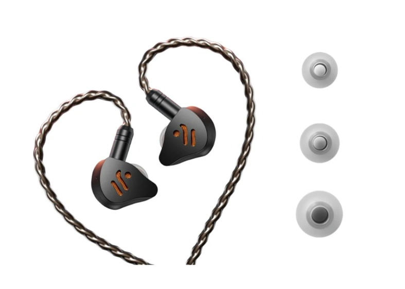Fosi Audio • sluchátka s 10mm měničem_Černá