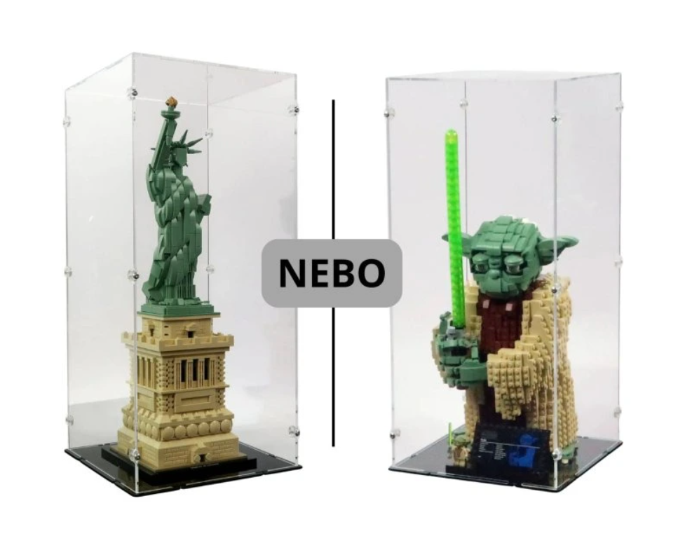 IDISPLAYIT • box na LEGO®- UCS Yoda (75255) a Socha svobody (21042)