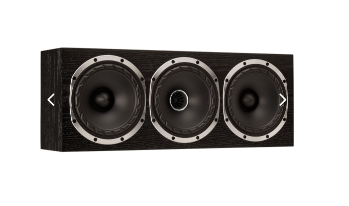 FYNE Audio• F500S LCR • Black oak  - centrální reprosoustava