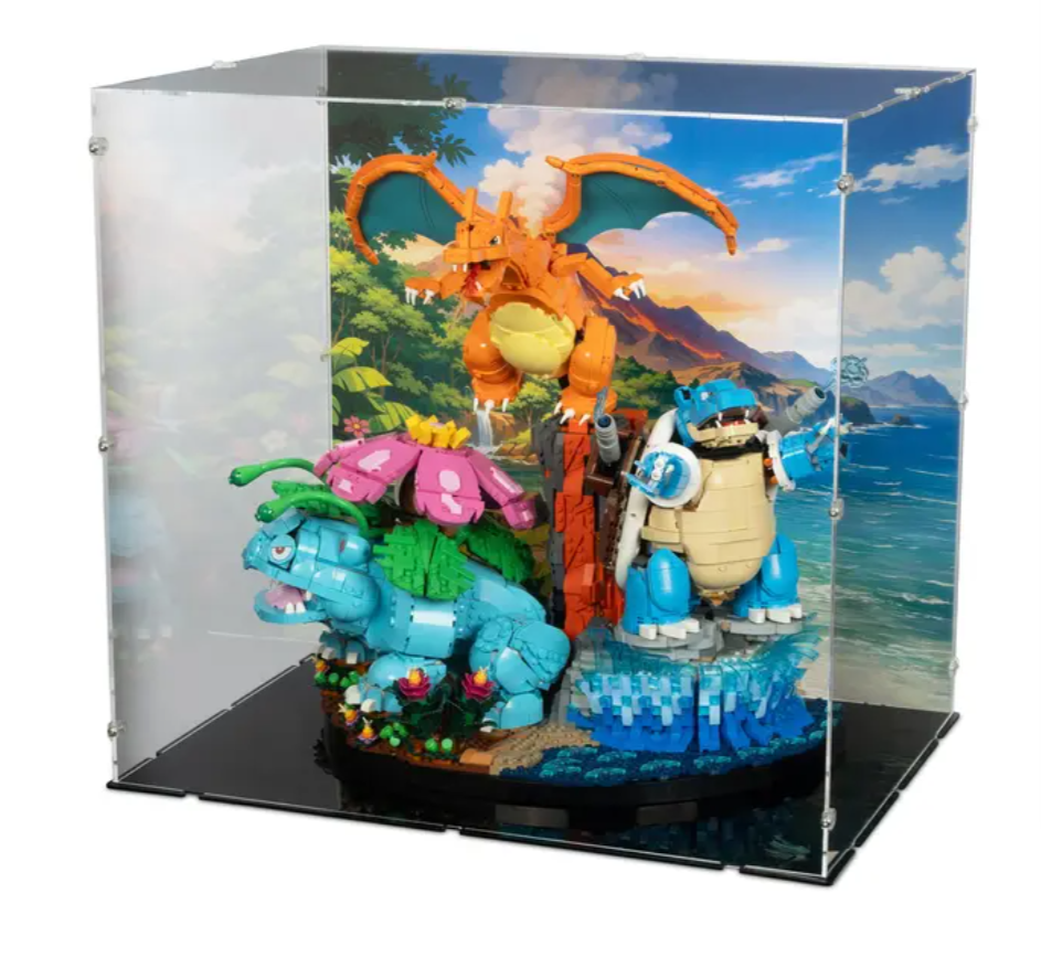 IDISPLAYIT • box na LEGO®-Venusaur, Charizard a Blastoise (72153)