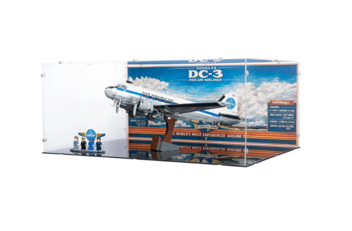 IDISPLAYIT • box na LEGO®- Douglas DC-3 PAN AM Dopravní ( 11378 )
