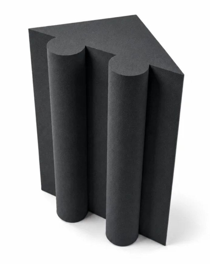 SONITUS • BASS TRAPS_Low Killer  F (35x35x60cm) 2ks /bal  RAL 7021 • černo- šedá