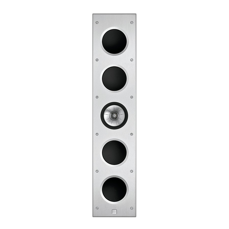 KEF Ci 5160 RL -THX  reprosoustava vestavná s robus.konstr._černá/bílá - mřížka