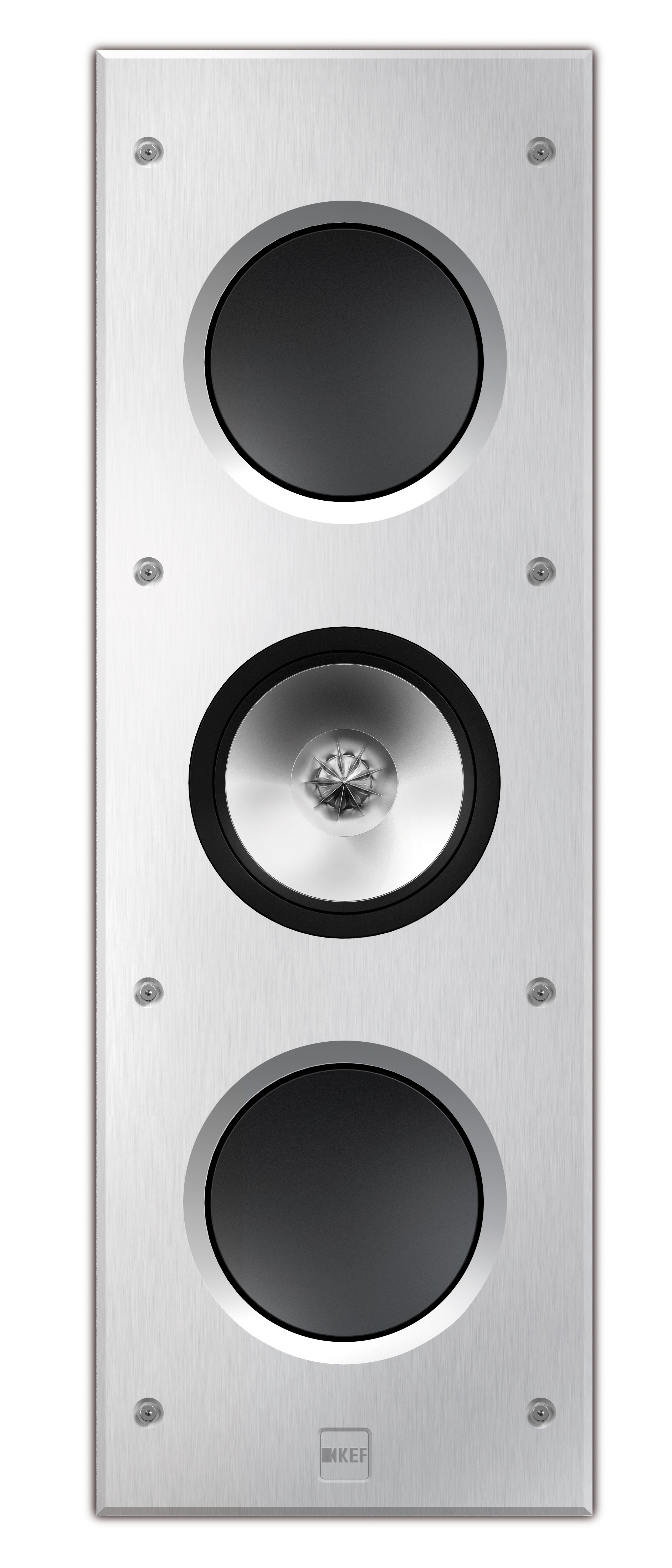 KEF Ci 3160RL-THX • reproduktor  vestavný s hl.konstr • Bílá - mřížka